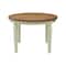 International Concepts Round 44 inx 44 in Round Top Dining Table, Hickory/Shell, 44 in W, 44 in L, 30 in H, Wood T79-144R-30 - alternate 3